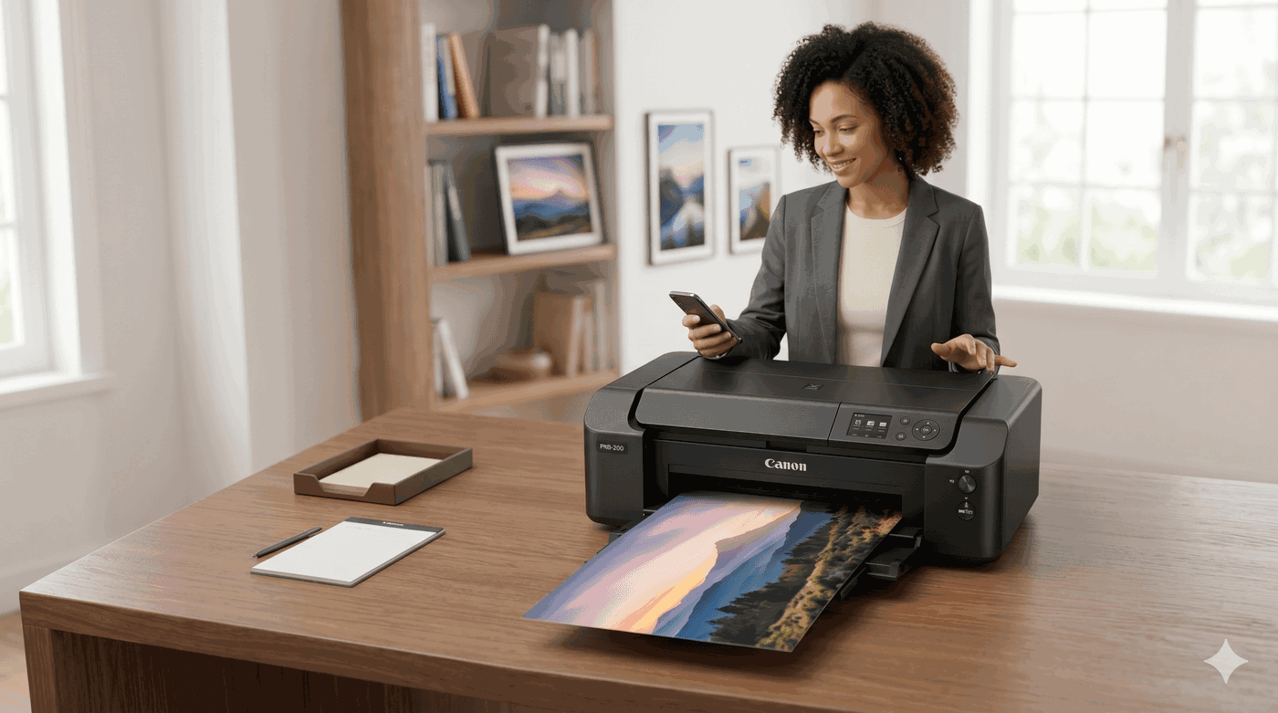 Professional photo printer